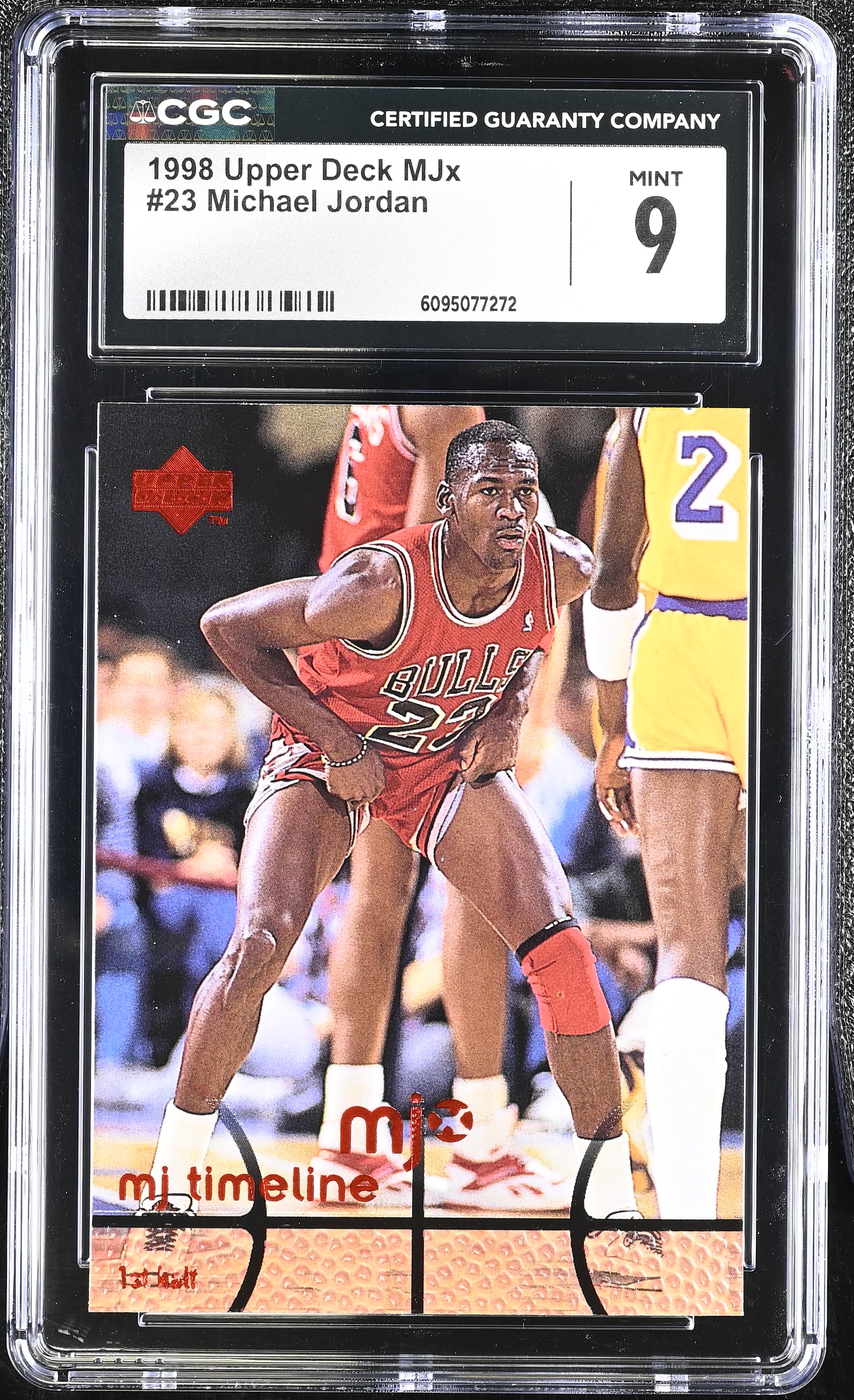 Michael Jordan 1998 Upper Deck MJx #23 (CGC 9) at PristineAuction.com Michael Jordan 1998 Upper Deck MJx #23 (CGC 9) at PristineAuction.com