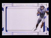 Antonio Gibson 2022 Panini National Treasures Collegiate Silhouettes Silver #5 #19/39 at PristineAuction.com