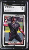 Elly De La Cruz 2024 Bowman #22 RC (CGC 10) at PristineAuction.com