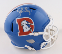 John Elway Signed Broncos Full-Size Throwback Alternate Speed Helmet (Fanatics) at PristineAuction.com