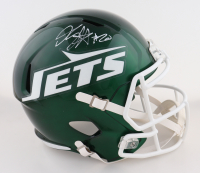 Breece Hall Signed Jets Full-Size Speed Helmet (Fanatics) at PristineAuction.com