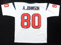 Andre Johnson Signed Texans Mitchell & Ness Authentic Jersey (Fanatics) at PristineAuction.com
