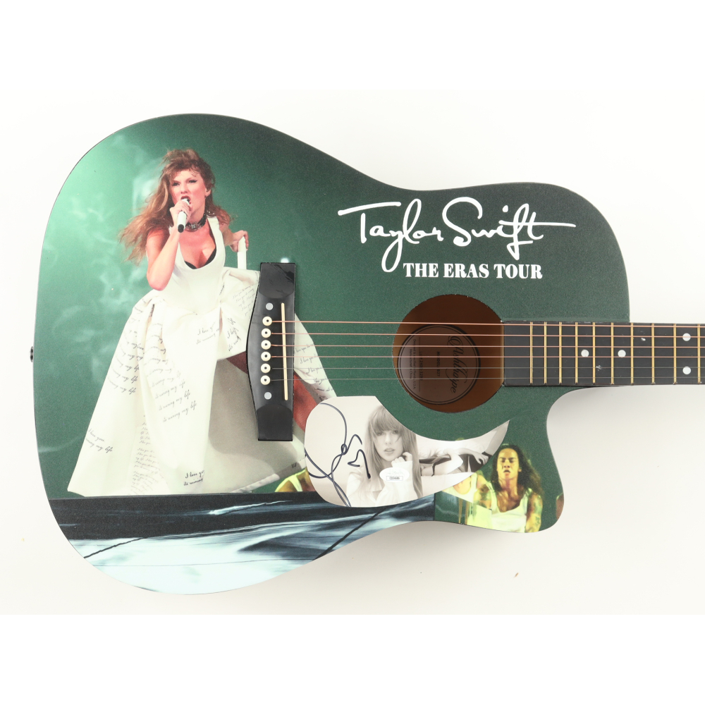 Taylor Swift Guitar with Signed Custom Insert Pickguard (JSA) at PristineAuction.com