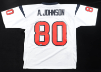 Andre Johnson Signed Texans Mitchell & Ness Authentic Jersey (Fanatics) at PristineAuction.com