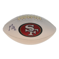 Nick Bosa Signed 49ers Logo Football (Fanatics) at PristineAuction.com