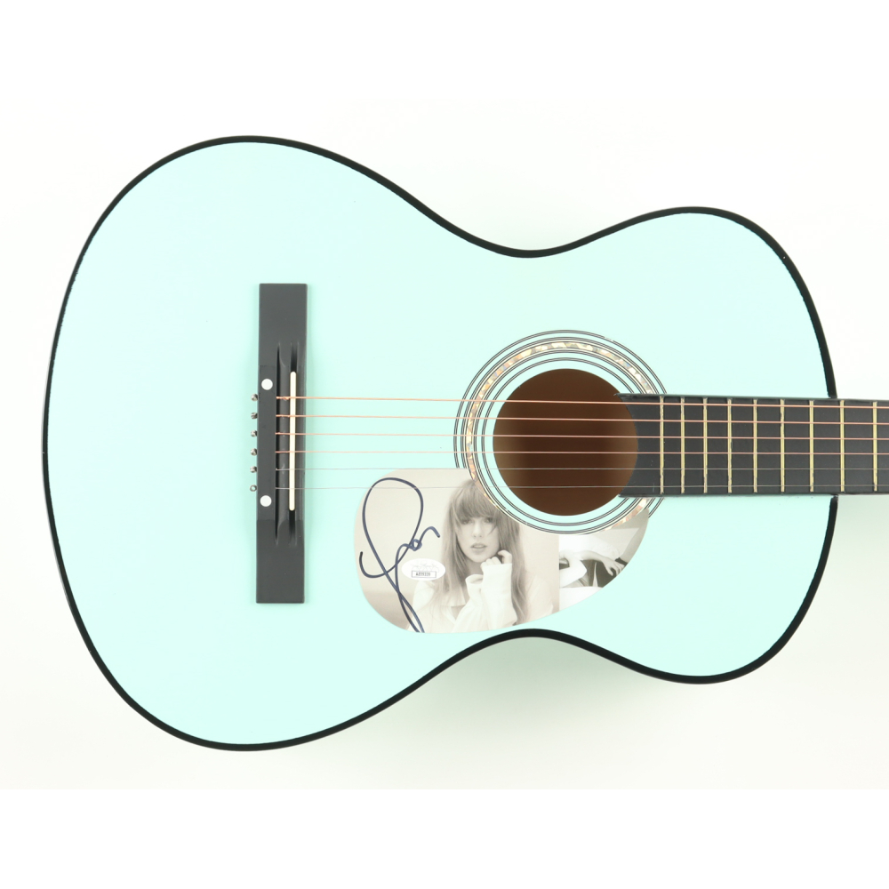 Taylor Swift Guitar with Signed Custom Insert Pickguard (JSA) at PristineAuction.com