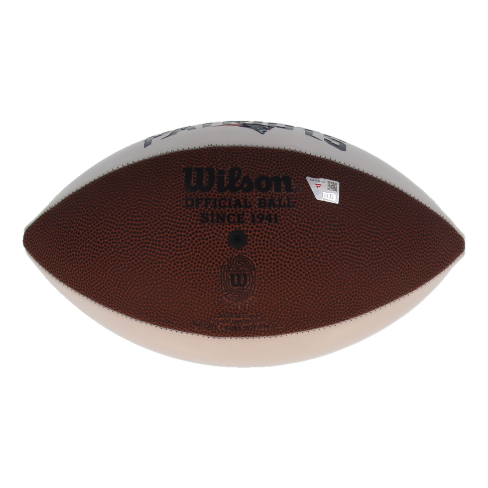 Drake Maye Signed Patriots Logo Football (Fanatics) at PristineAuction.com Drake Maye Signed Patriots Logo Football (Fanatics) at PristineAuction.com