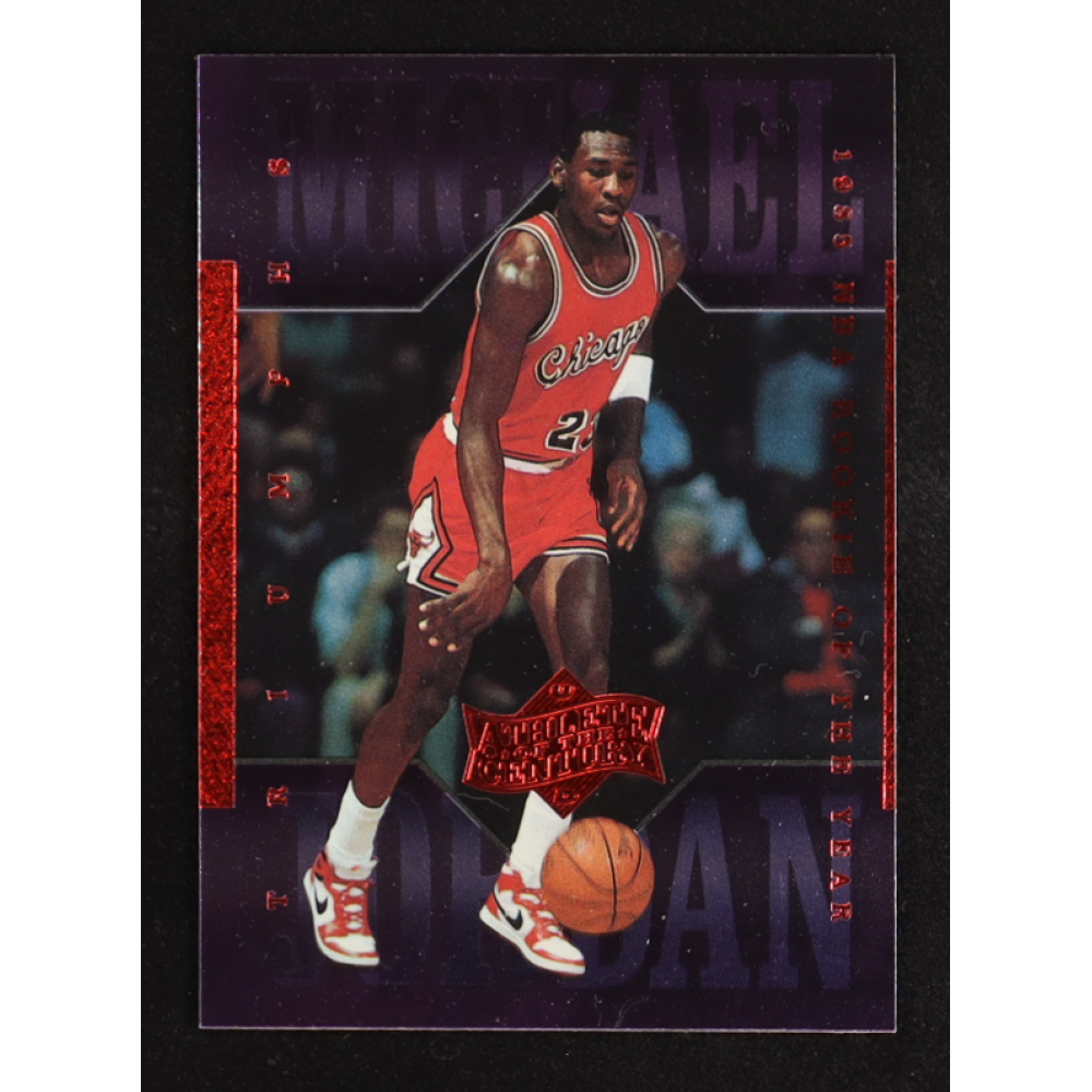 Michael Jordan 1999 Upper Deck Michael Jordan Athlete of the Century #51 at PristineAuction.com