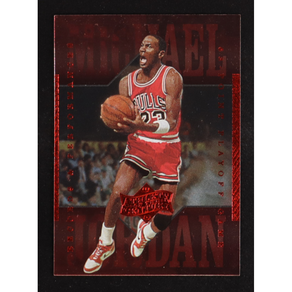 Michael Jordan 1999 Upper Deck Michael Jordan Athlete of the Century #2 at PristineAuction.com