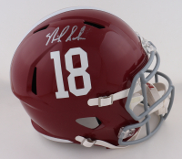 Nick Saban Signed Alabama Crimson Tide Full-Size Speed Helmet (Fanatics) at PristineAuction.com