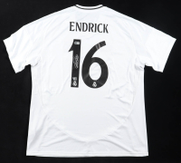 Endrick Signed Real Madrid CF Adidas Authentic Jersey (Beckett & Fanatics) at PristineAuction.com
