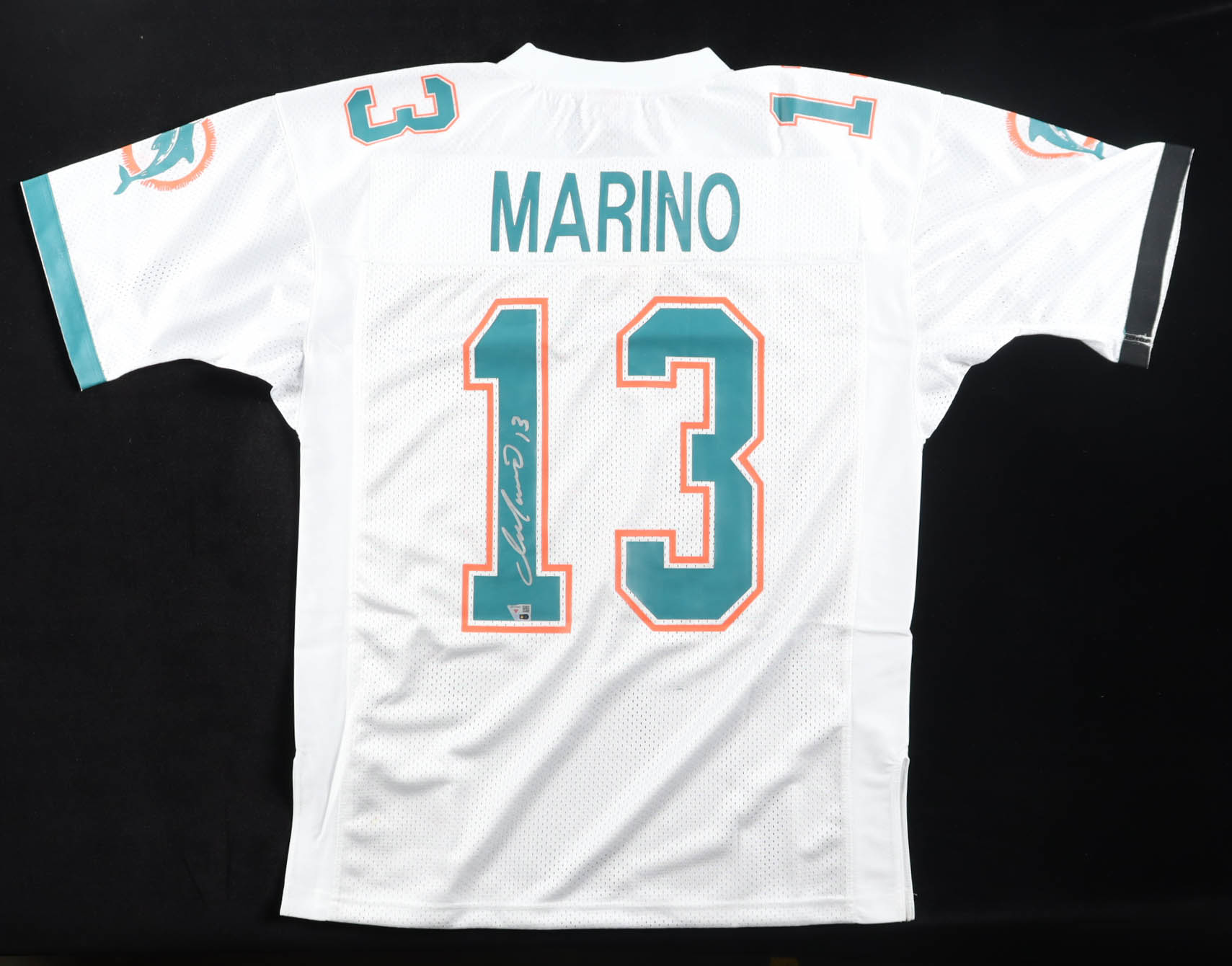 Dan Marino Signed Dolphins Mitchell & Ness Authentic Jersey (Fanatics) at PristineAuction.com Dan Marino Signed Dolphins Mitchell & Ness Authentic Jersey (Fanatics) at PristineAuction.com