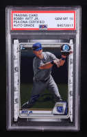 Bobby Witt Jr. Signed 2022 Bowman Chrome Prospect #BCP-25 RC (PSA | Autograph Graded PSA 10) at PristineAuction.com