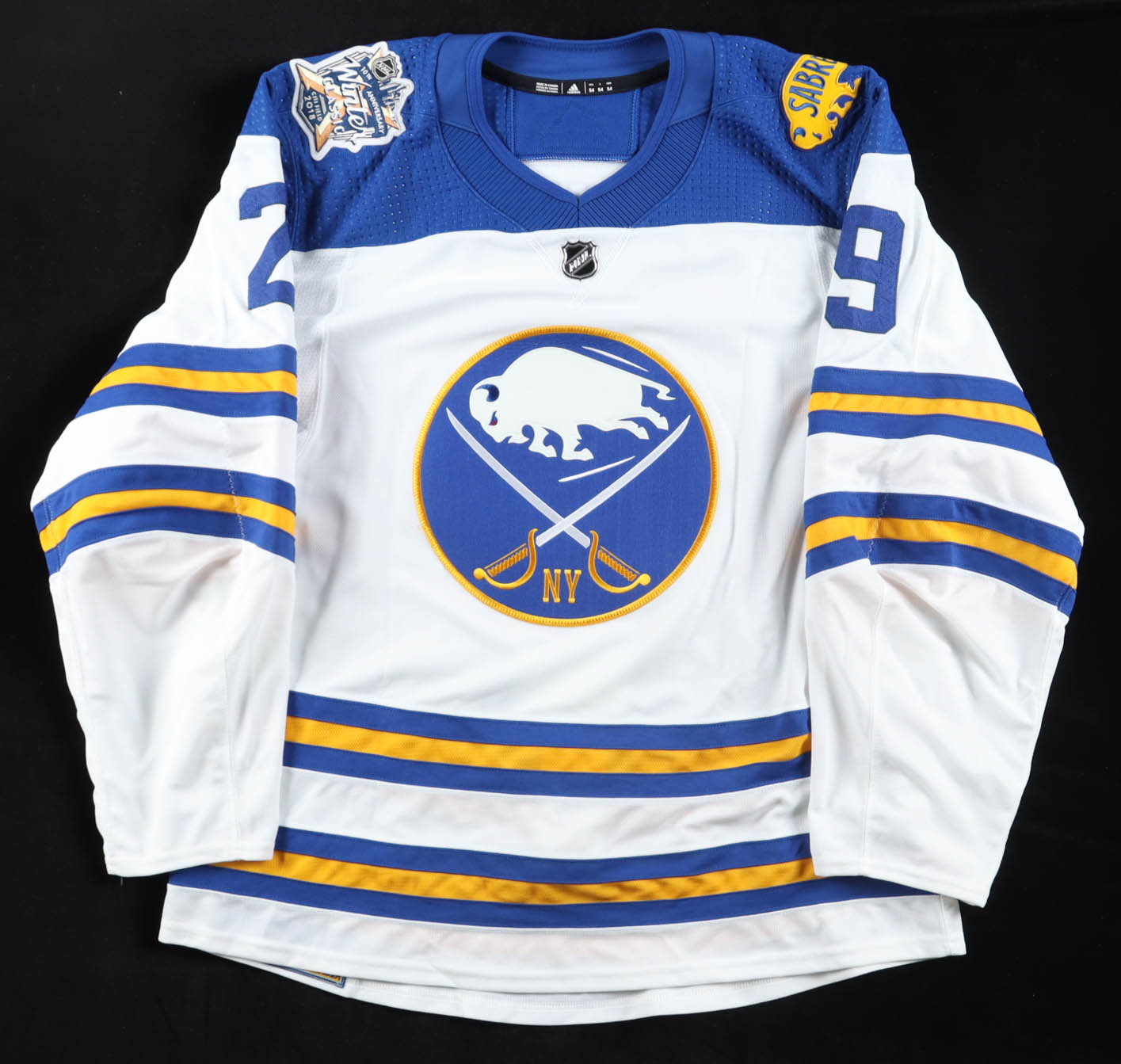 Jason Pominville Practice-Used Sabres Fanatics Authentic Jersey (Fanatics) at PristineAuction.com Jason Pominville Practice-Used Sabres Fanatics Authentic Jersey (Fanatics) at PristineAuction.com