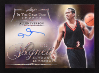 Allen Iverson 2025 Leaf In The Game Used Vignette Authentic Sparkle Autographs #VAI1 #1/6 at PristineAuction.com