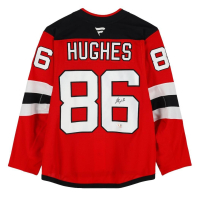 Jack Hughes Signed Devils Fanatics Authentic Jersey (Fanatics) at PristineAuction.com