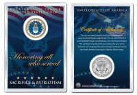 United States Air Force Emblem JFK Kennedy Half Dollar US Coin at PristineAuction.com