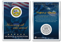 United States Army Emblem JFK Kennedy Half Dollar U.S. Coin at PristineAuction.com