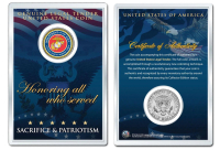 United States Marine Emblem JFK Kennedy Half Dollar U.S. Coin at PristineAuction.com