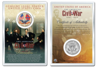 American "Civil War" JFK Kennedy Half Dollar US Coin at PristineAuction.com