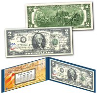 1776-2026 Declaration Independence 250th Anniversary Genuine $2 Bill at PristineAuction.com