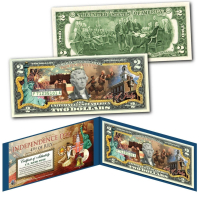 "Spirit of 1776 Drummers" Independence Day 4th of July Genuine U.S. $2 Bill at PristineAuction.com