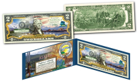 "Honoring America's 50 States: Alaska" Genuine Legal Tender US $2 Bill at PristineAuction.com