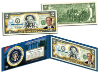 President George W. Bush 2001-2009 $2 Bill US Genuine Legal Tender at PristineAuction.com