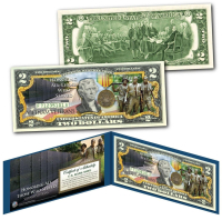 Vietnam Veterans "Honoring All Those Who Served" Genuine Legal Tender U.S. $2 Bill at PristineAuction.com