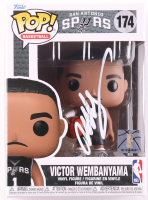 Victor Wembanyama Signed Spurs #174 Funko Pop! Vinyl Figure (Fanatics) at PristineAuction.com