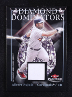 Albert Pujols 2005 Fleer Platinum Diamond Dominators Jersey Red #AP at PristineAuction.com