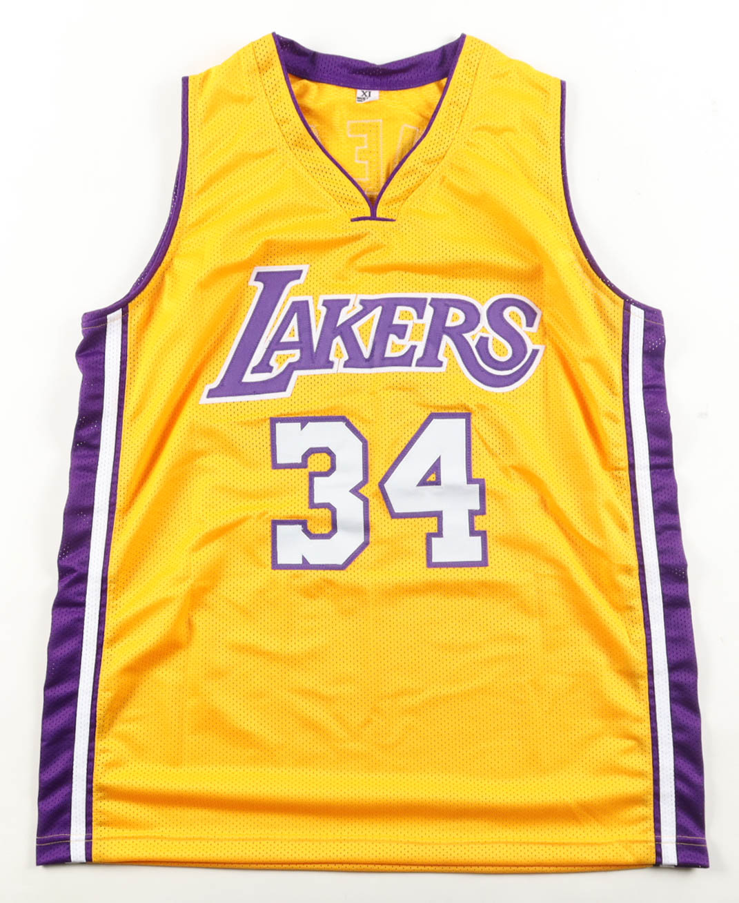 Shaquille O'Neal Signed Jersey (AWM) at PristineAuction.com Shaquille O'Neal Signed Jersey (AWM) at PristineAuction.com