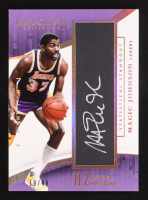Magic Johnson 2014-15 Immaculate Collection Statistical Standouts Signatures #9 #19/49 at PristineAuction.com