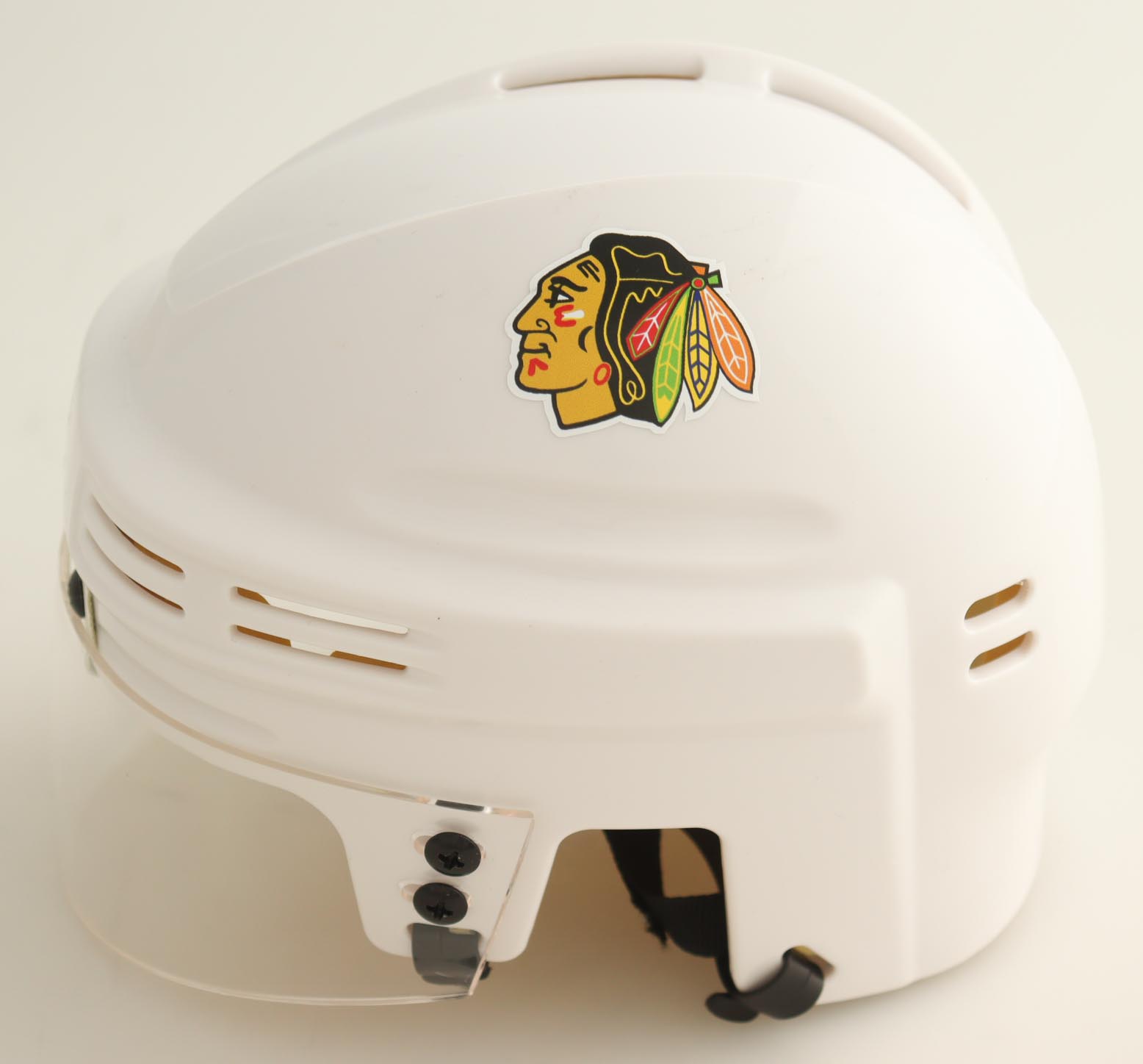 Chris Chelios Signed Blackhawks Mini Helmet Inscribed "HOF 2013" (JSA) at PristineAuction.com Chris Chelios Signed Blackhawks Mini Helmet Inscribed "HOF 2013" (JSA) at PristineAuction.com
