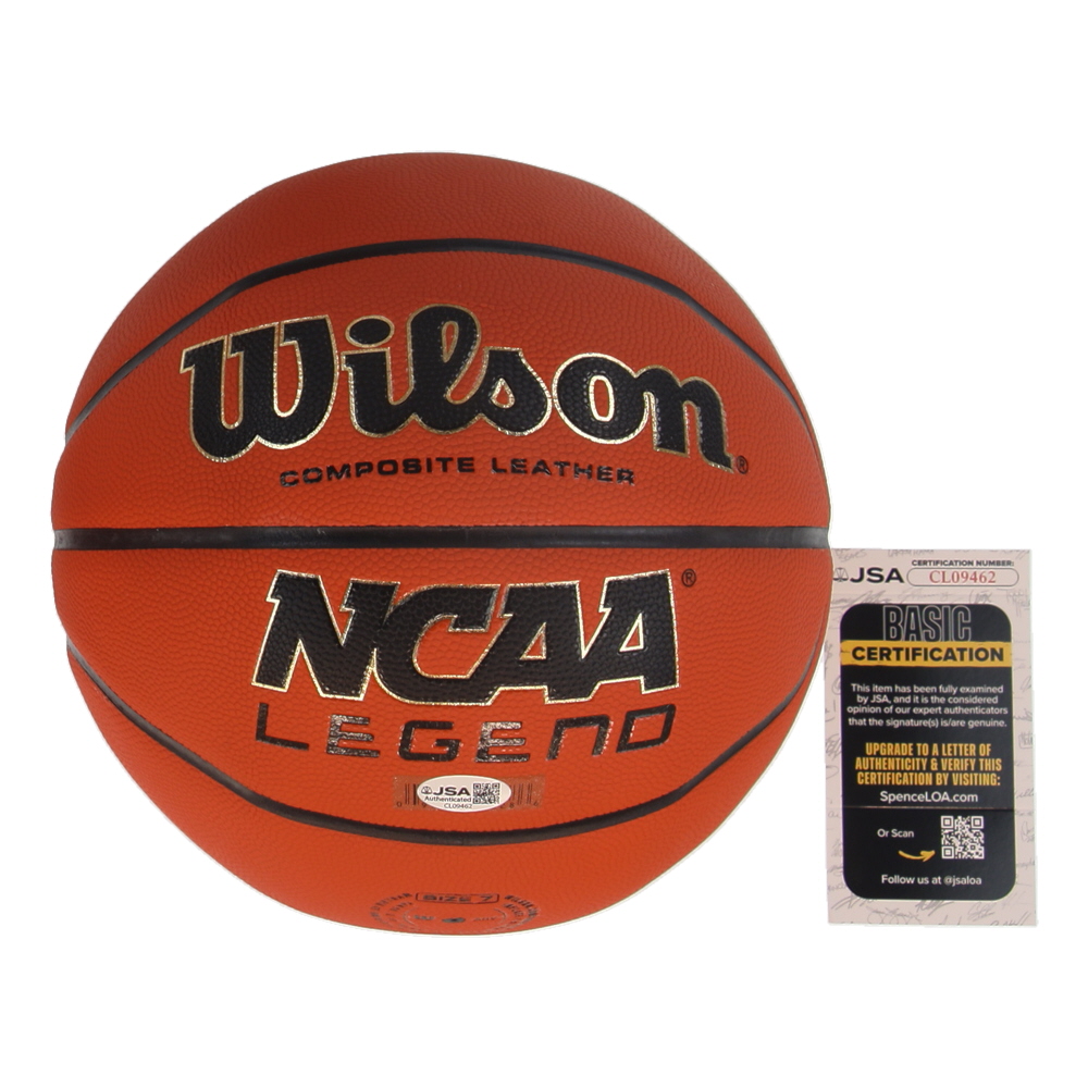 Keaton Wagler Signed NCAA Basketball (JSA) at PristineAuction.com Keaton Wagler Signed NCAA Basketball (JSA) at PristineAuction.com