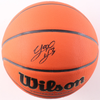 Yaxel Lendeborg Signed NCAA Basketball (JSA) at PristineAuction.com