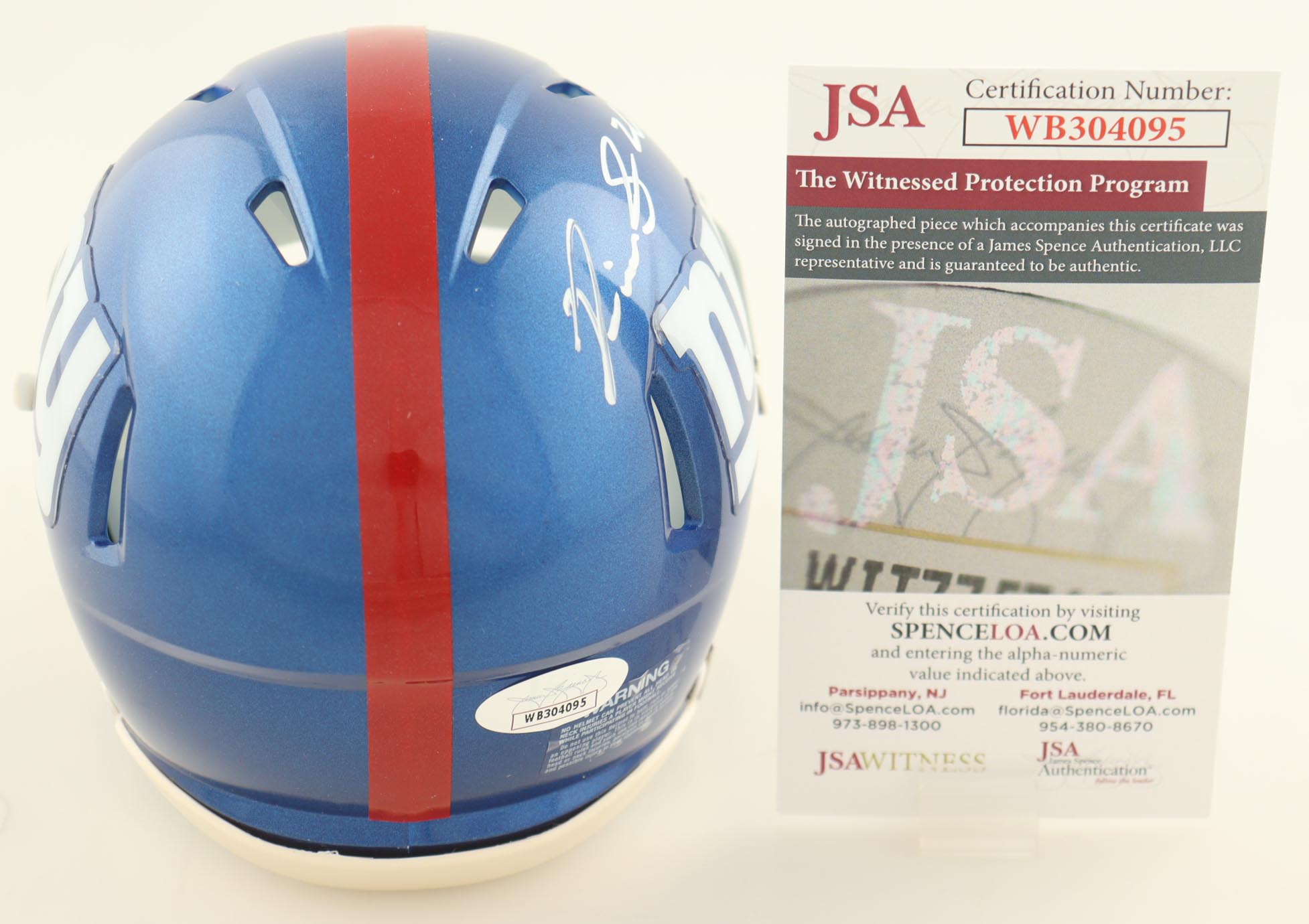 Devin Singletary Signed Giants Mini Helmet (JSA) at PristineAuction.com Devin Singletary Signed Giants Mini Helmet (JSA) at PristineAuction.com