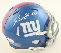 Devin Singletary Signed Giants Mini Helmet (JSA) at PristineAuction.com