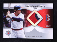 Carlton Fisk 2007 Ultimate Collection Ultimate Team Materials Patch #CF #19/25 at PristineAuction.com
