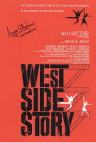 George Chakiris Signed "West Side Story" 11x17 Movie Poster Inscribed "Bernardo" (Schwartz) at PristineAuction.com