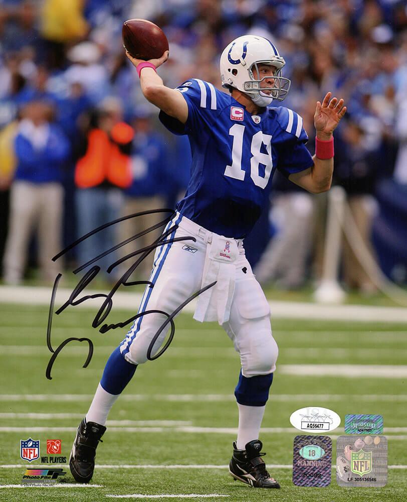 Peyton Manning Signed Colts 8x10 Photo (JSA) at PristineAuction.com Peyton Manning Signed Colts 8x10 Photo (JSA) at PristineAuction.com