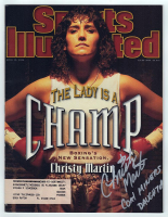 Christy Martin Signed 1996 "Sports Illustrated" Magazine Inscribed "Coal Miner's Daughter" (Schwartz) at PristineAuction.com