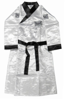 Floyd Mayweather Jr. Signed Everlast Boxing Robe (Schwartz) at PristineAuction.com