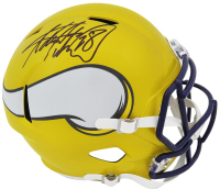Adrian Peterson Signed Vikings Full-Size Flash Alternate Speed Helmet (Schwartz) at PristineAuction.com