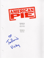 Tara Reid Signed "American Pie" Movie Script Cover Page Inscribed "Vicky" (Schwartz) at PristineAuction.com
