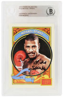 Michael Spinks Signed 2014 Panini Golden Age #144 (BGS) at PristineAuction.com