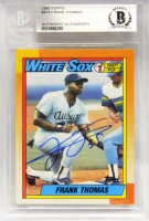 Frank Thomas Signed 1990 Topps #414 RC (BGS) at PristineAuction.com