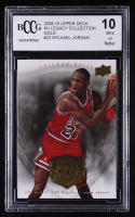 Michael Jordan 2009-10 Upper Deck MJ Legacy Collection Gold #22 (BCCG 10) at PristineAuction.com