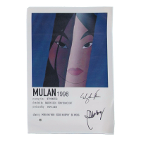 Ming-Na Wen & BD Wong Signed "Mulan" 12x18 Vinyl Photo (JSA) at PristineAuction.com