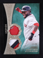 David Ortiz 2019 Topps Tier One Legends Dual Relics #T1LDRDO #22/25 at PristineAuction.com